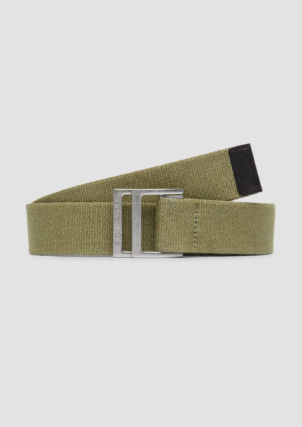 s.Oliver Canvas-Gürtel mit Lederdetails Angebote