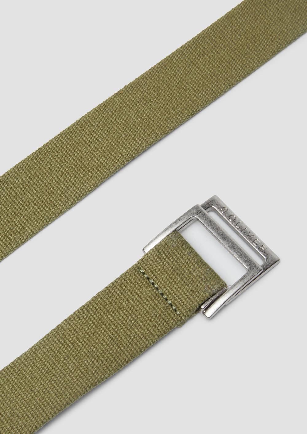 s.Oliver Canvas-Gürtel mit Lederdetails Angebote