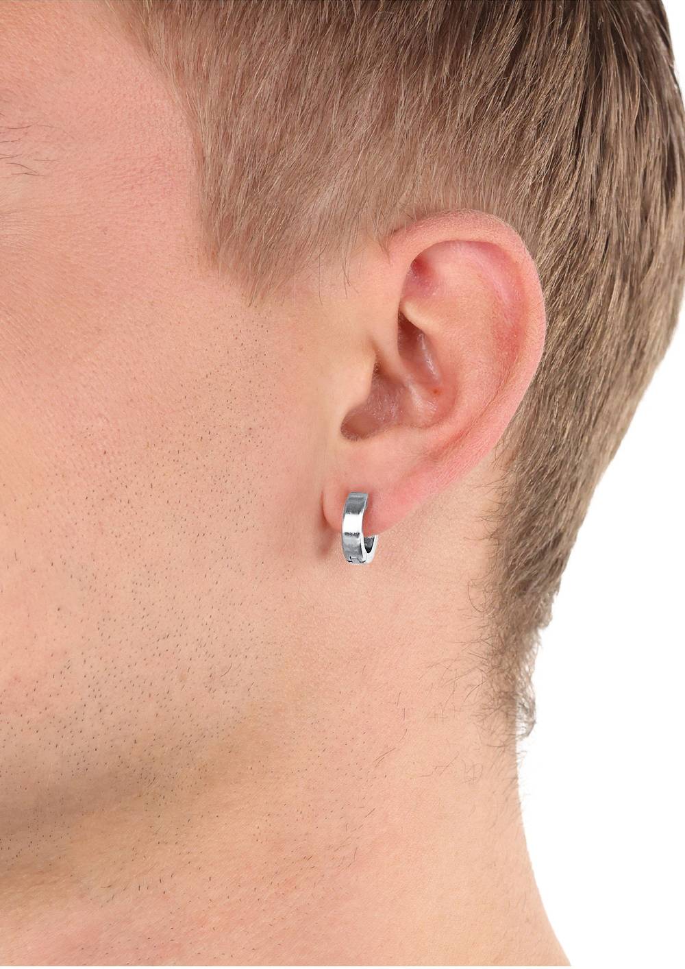 s.Oliver Single-Creolen aus Edelstahl Schlussverkauf