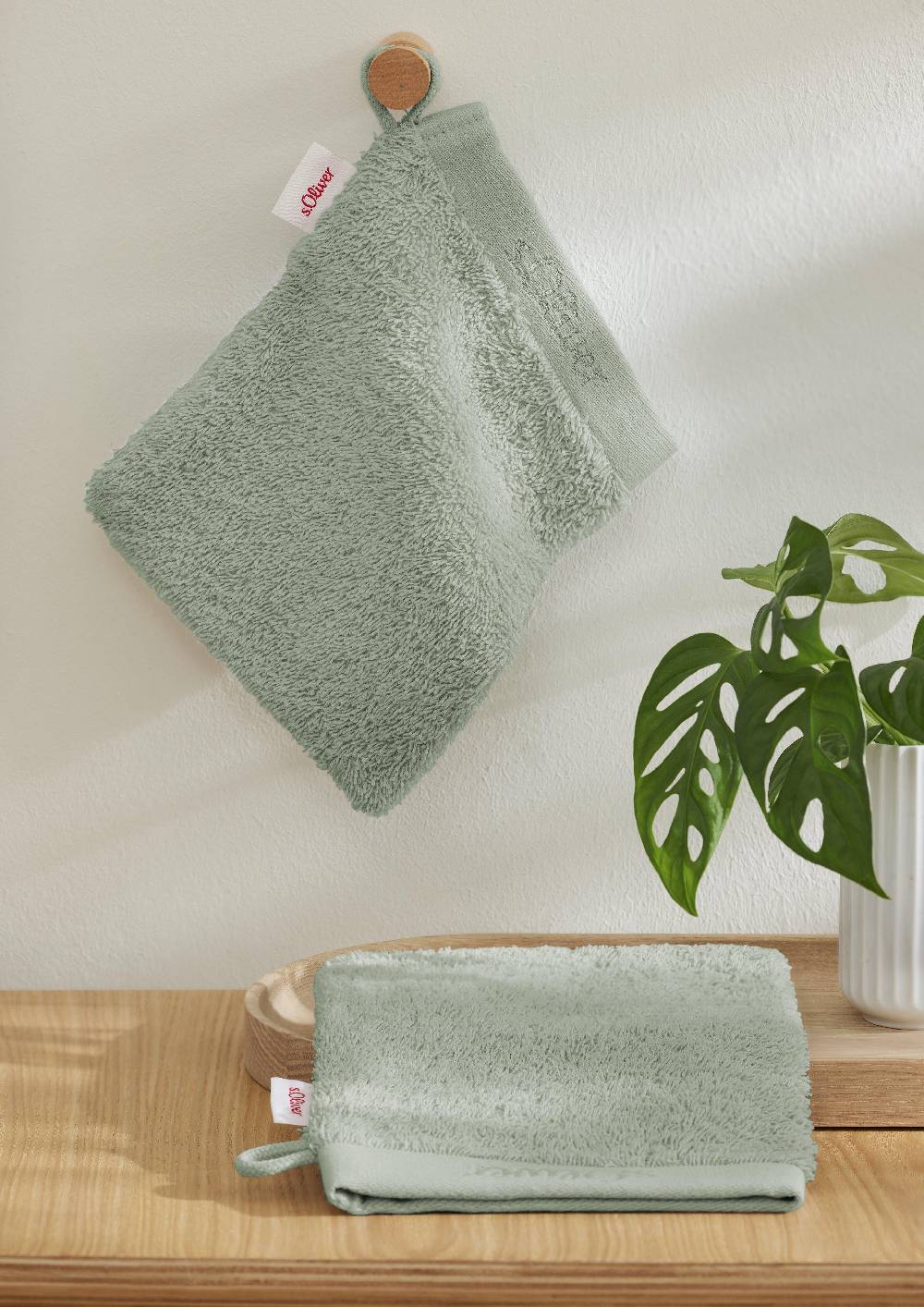 s.Oliver 2er-Pack Waschhandschuh Jubiläumsangebot