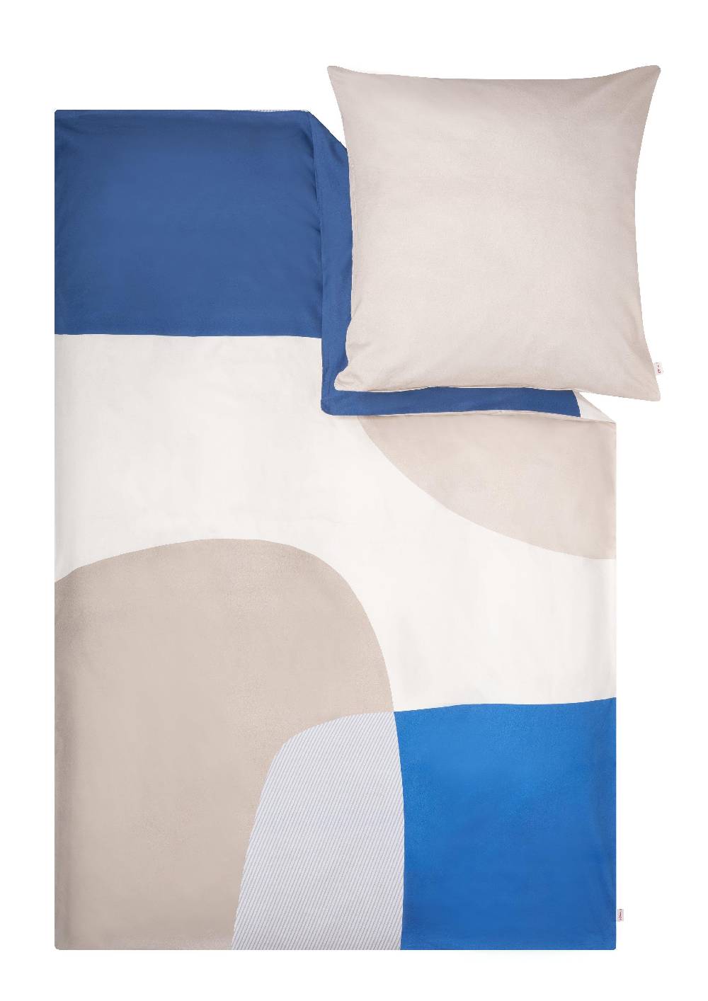s.Oliver Satin-Bettwäsche aus Baumwolle mit grafischem Muster Top Angebot