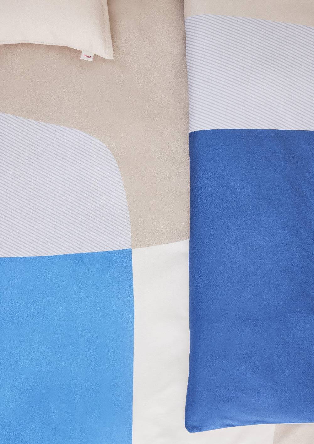 s.Oliver Satin-Bettwäsche aus Baumwolle mit grafischem Muster Top Angebot