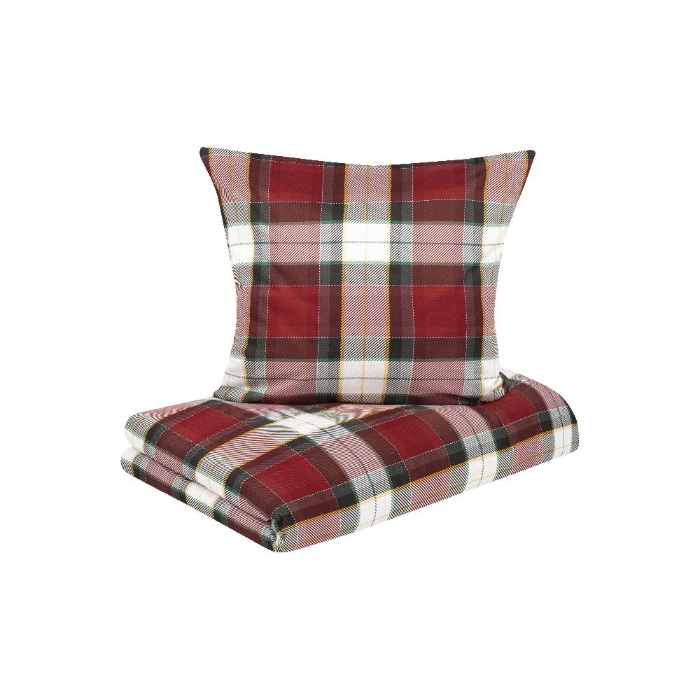 s.Oliver Flanell-Bettwäsche im Karo-Design Exklusive Angebote
