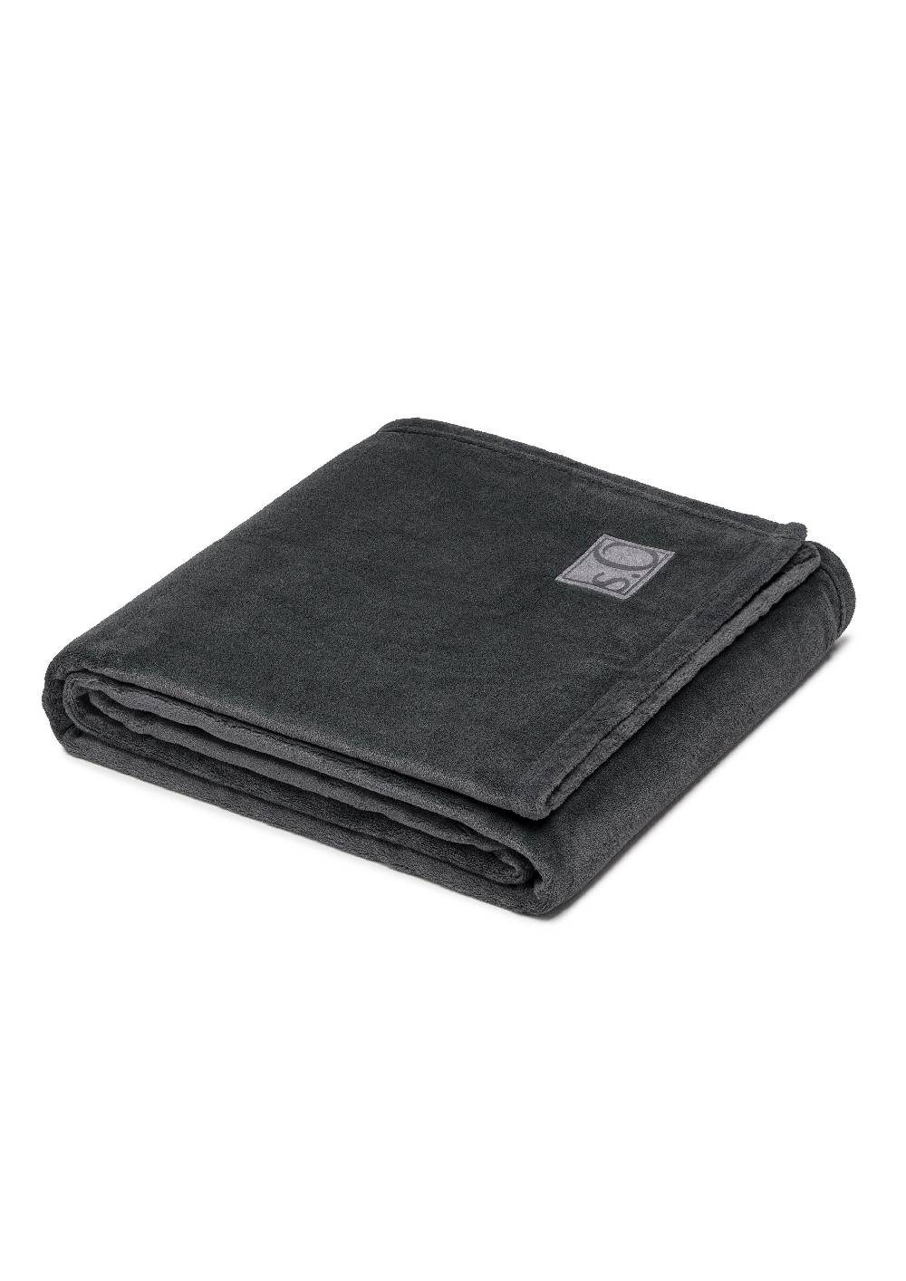 s.Oliver Weiche Decke mit Logo-Detail Blitzangebot