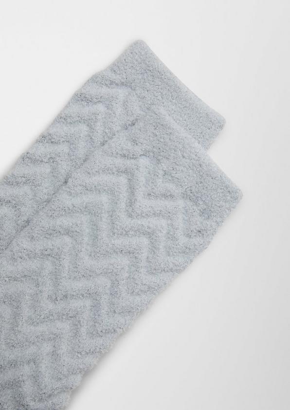 s.Oliver Kuschelsocken mit Struktur Tiefpreis