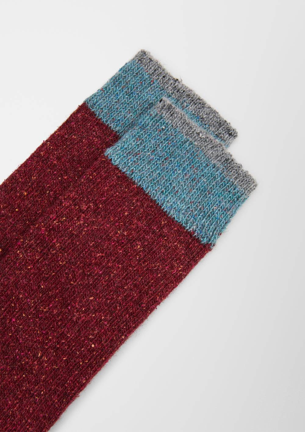 s.Oliver Melierte Stricksocken aus Woll-Seide-Mix Letzte 2 Tage