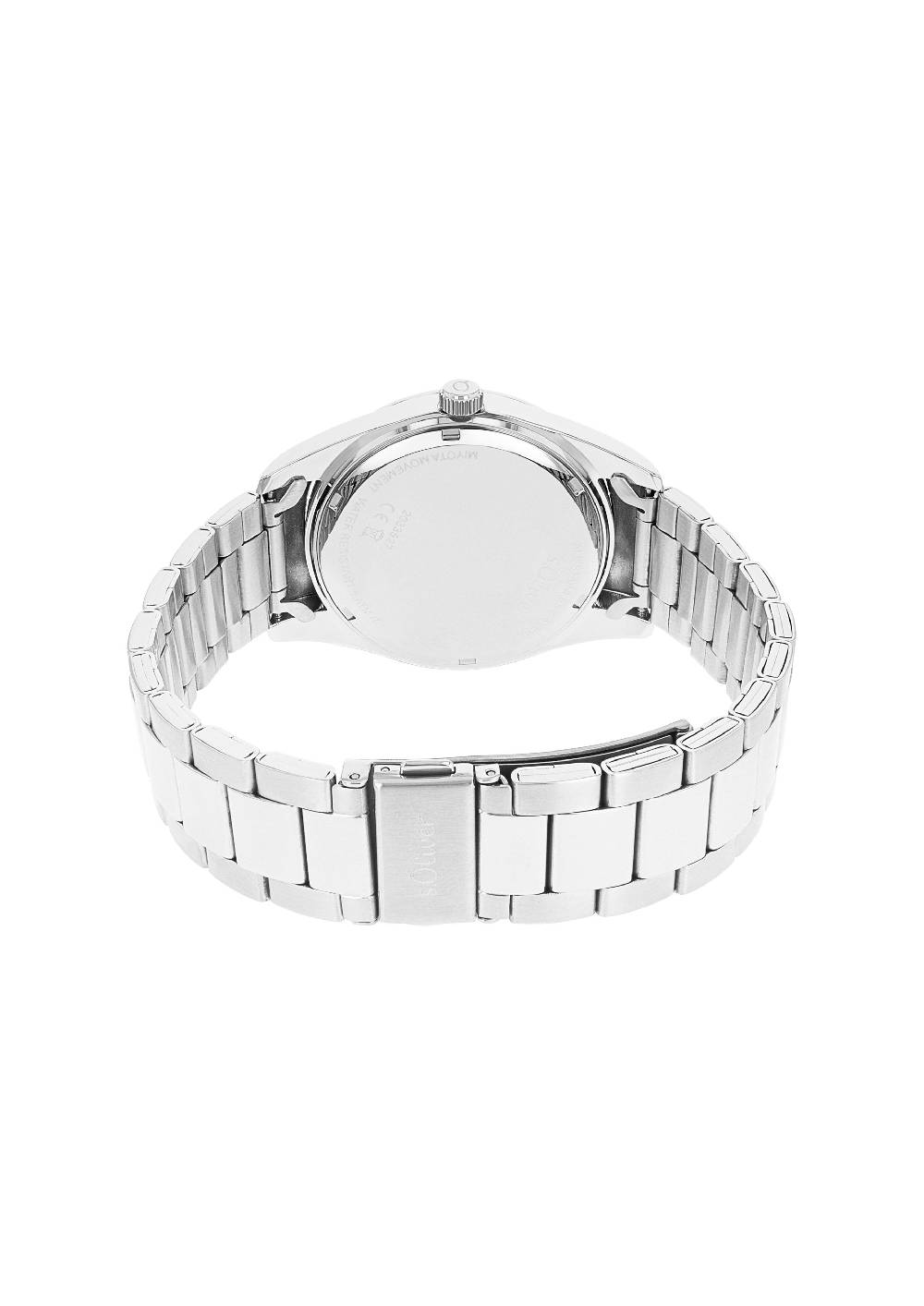 s.Oliver Klassische Edelstahluhr mit Gliederarmband Bis zu 65% Rabatt