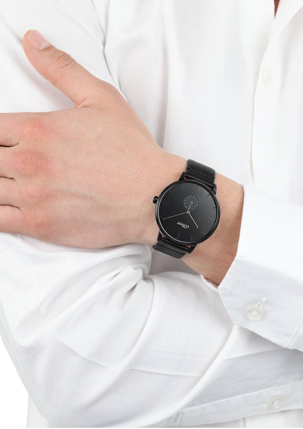 s.Oliver Minimalistische Armbanduhr Vierteljährliche Förderung