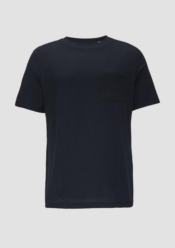 s.Oliver T-Shirt mit Brusttasche aus Waffeljersey Speichern exportieren