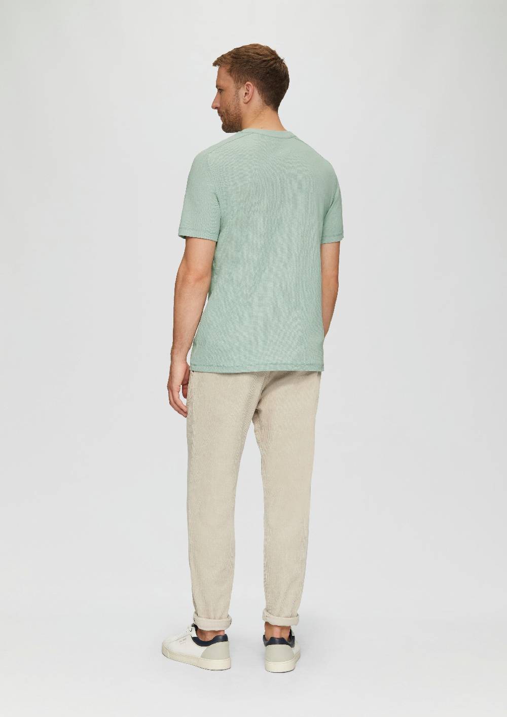 s.Oliver T-Shirt mit Stickerei aus Waffeljersey Black Friday Preise