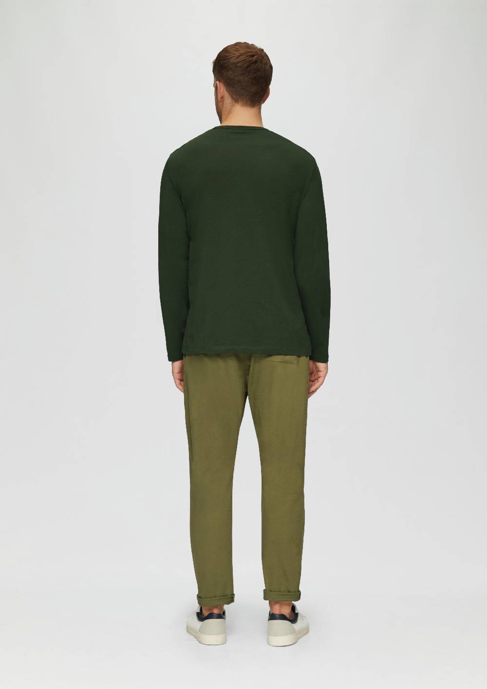s.Oliver Softes Langarmshirt aus Baumwolljersey Im Verkauf