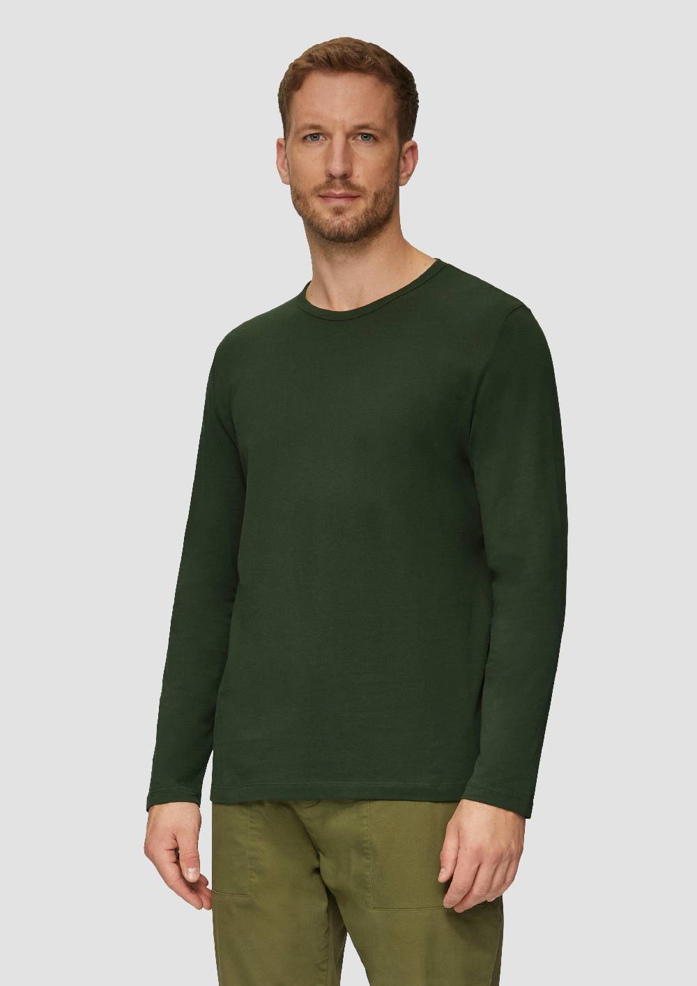 s.Oliver Softes Langarmshirt aus Baumwolljersey Im Verkauf