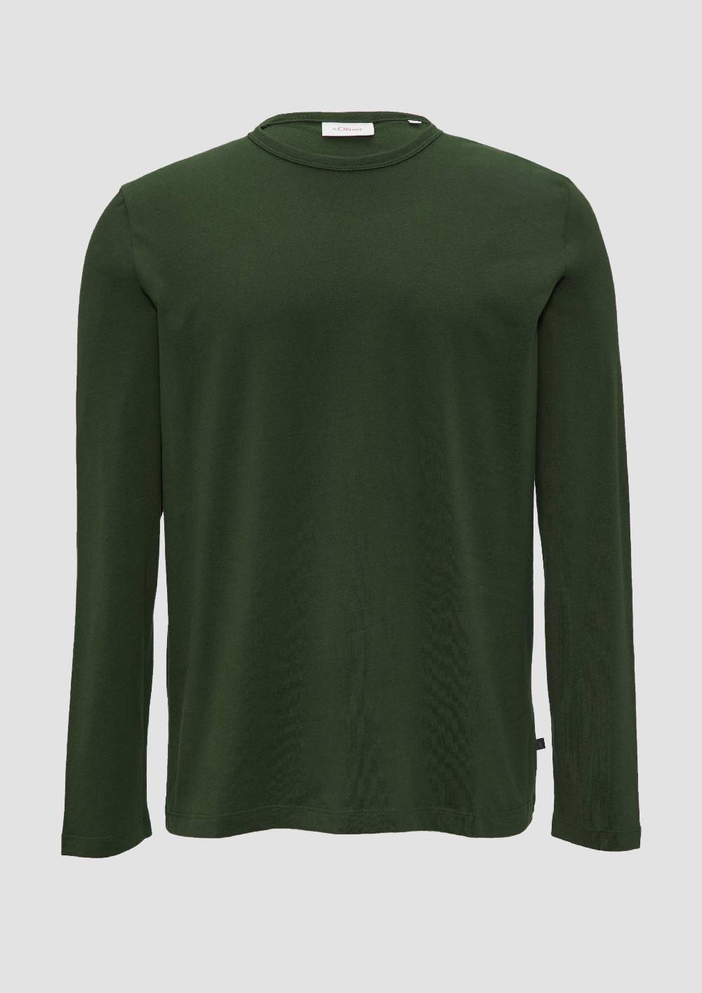 s.Oliver Softes Langarmshirt aus Baumwolljersey Im Verkauf