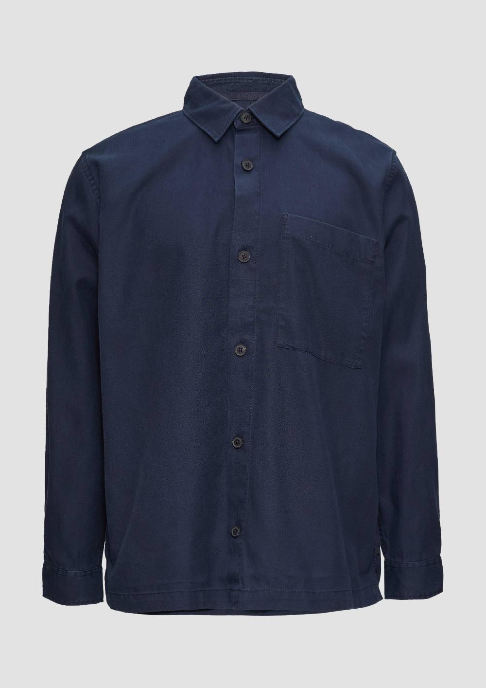 s.Oliver Lässiges Overshirt mit Fischgrat-Struktur Auslauf