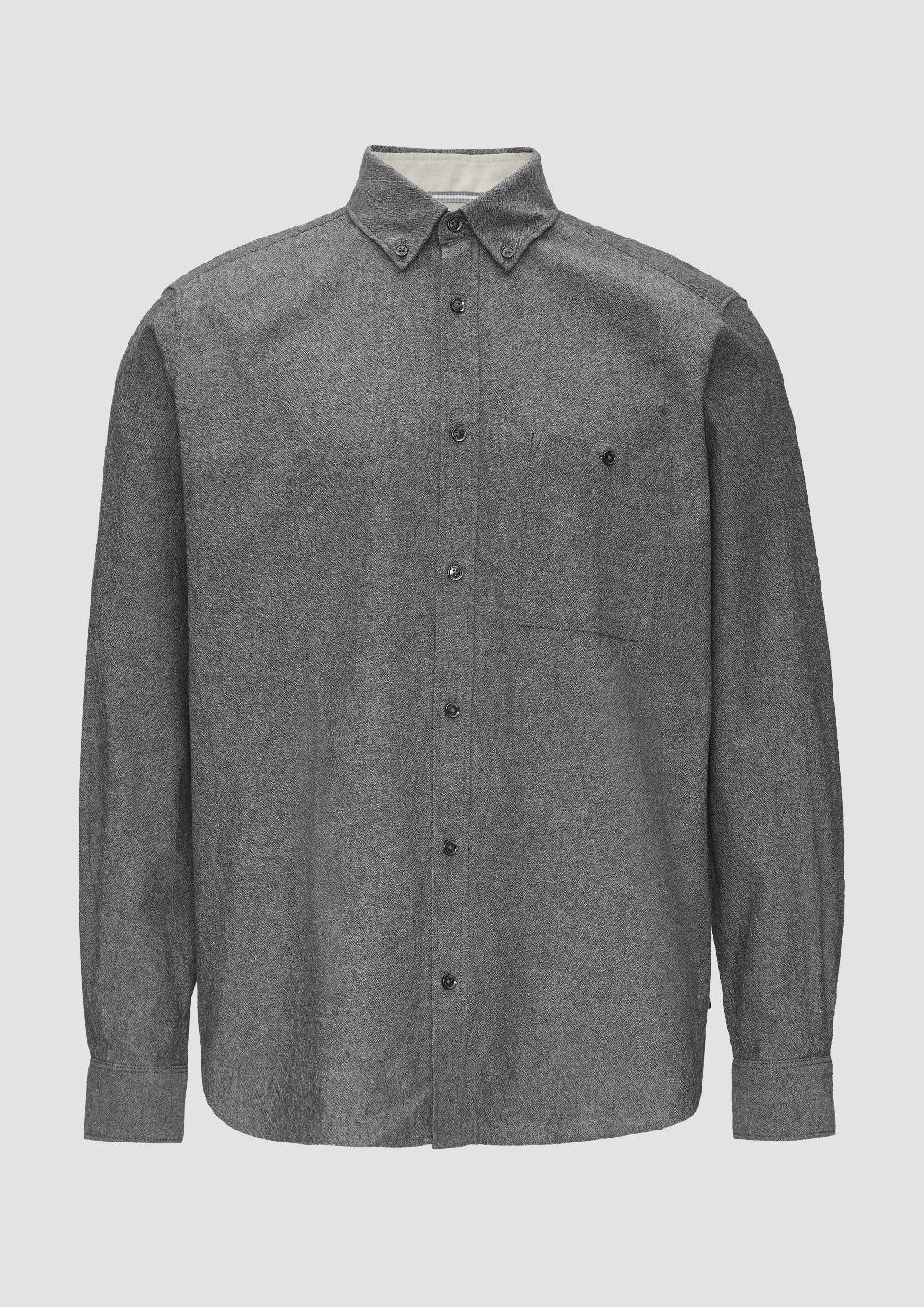 s.Oliver Regular Fit: Strukturiertes Hemd mit Button-Down-Kragen Verkauf