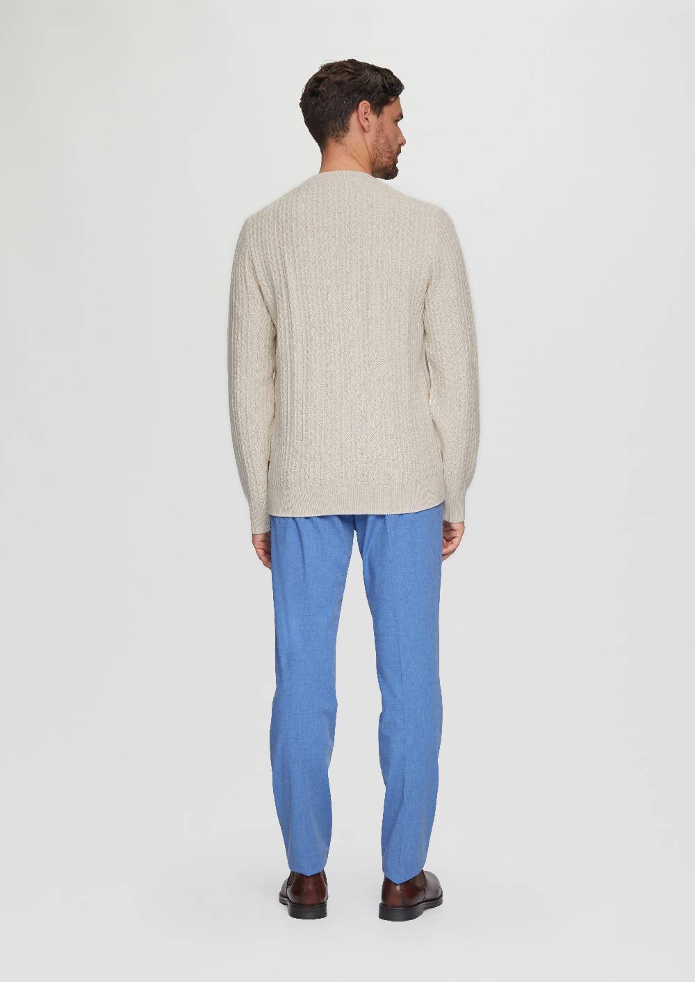 s.Oliver Strickpullover aus Wollmix mit Zopfmuster Schlussverkauf