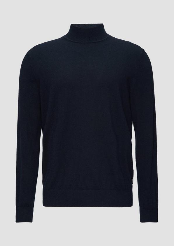 s.Oliver Softer Turtleneckpullover aus Baumwoll-Merino-Mix