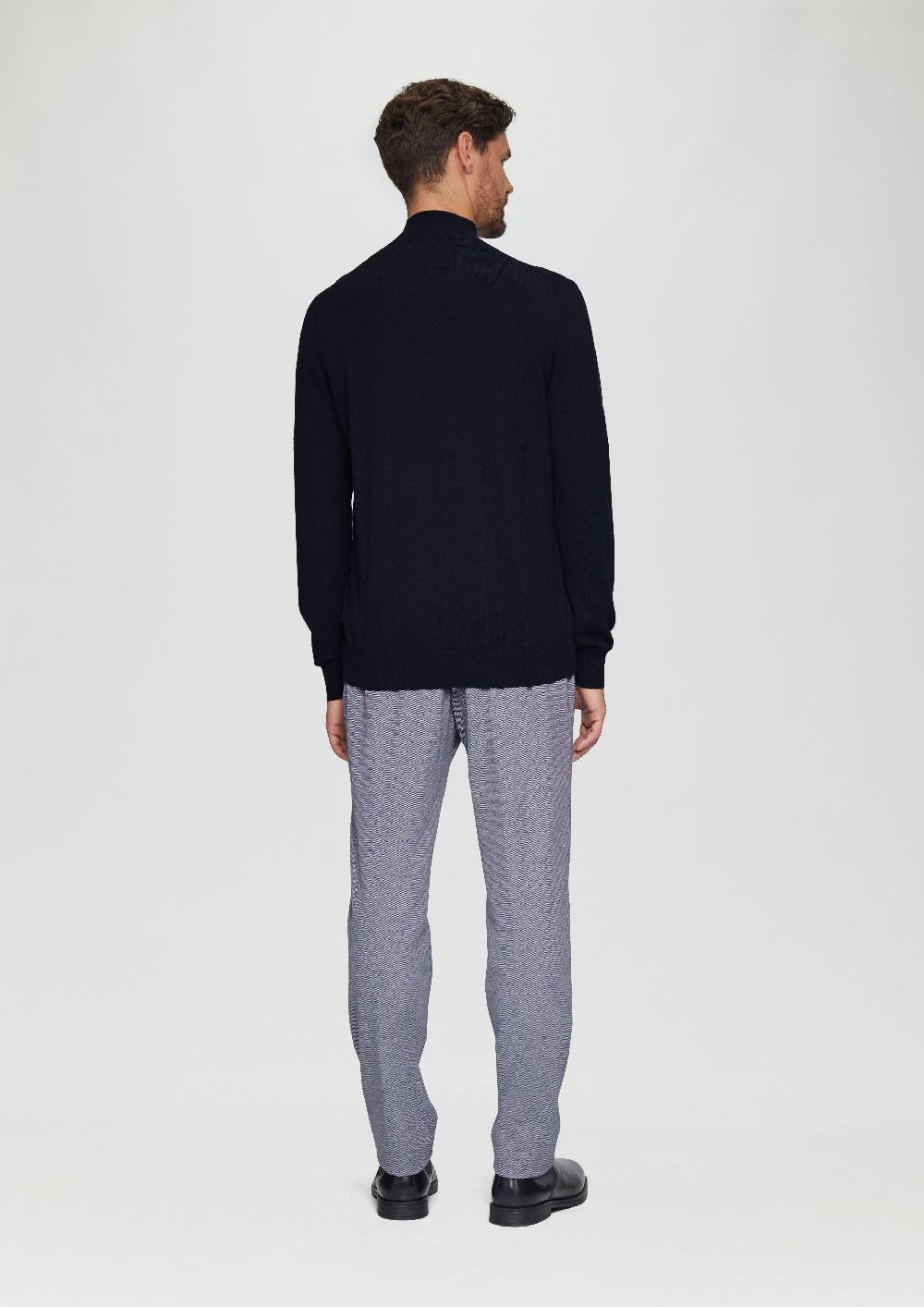 s.Oliver Softer Turtleneckpullover aus Baumwoll-Merino-Mix Günstiger Verkauf