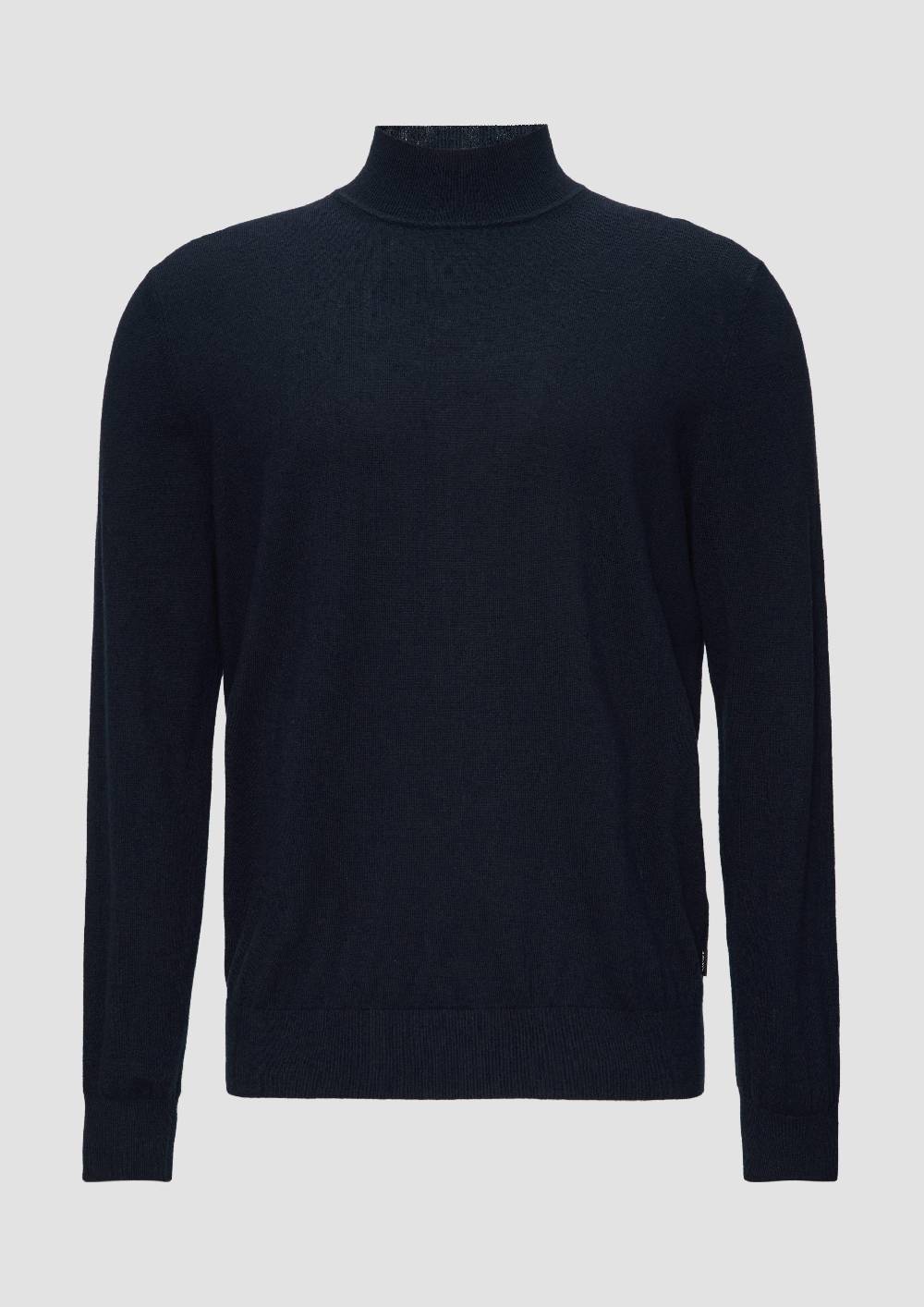 s.Oliver Softer Turtleneckpullover aus Baumwoll-Merino-Mix Günstiger Verkauf