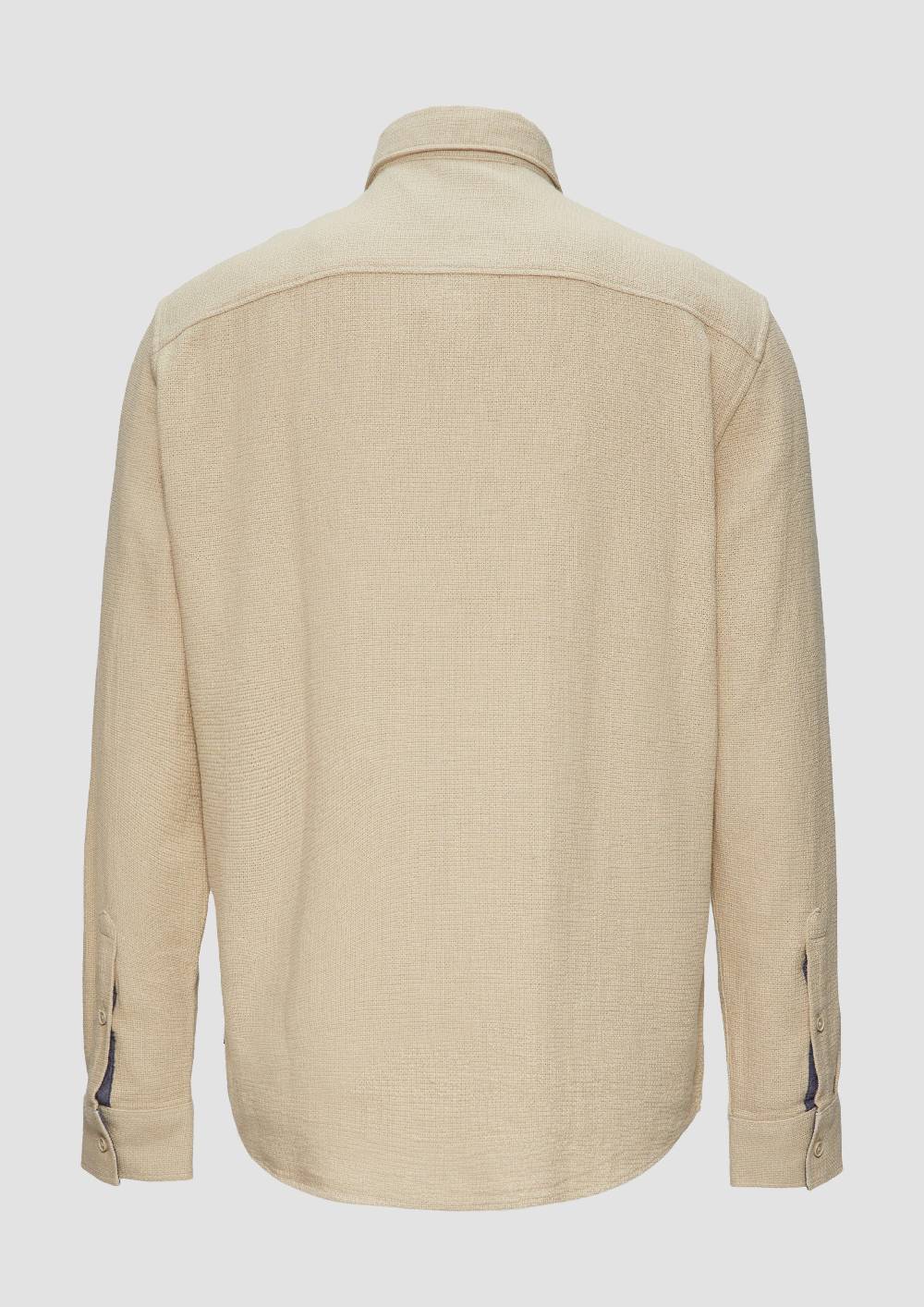 s.Oliver Regular Fit: Button-down-Hemd aus Strukturware Sonderangebot