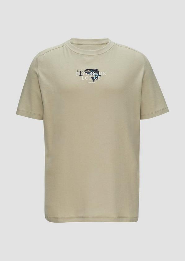 s.Oliver T-Shirt mit Stickerei aus Waffeljersey Großer Ausverkauf