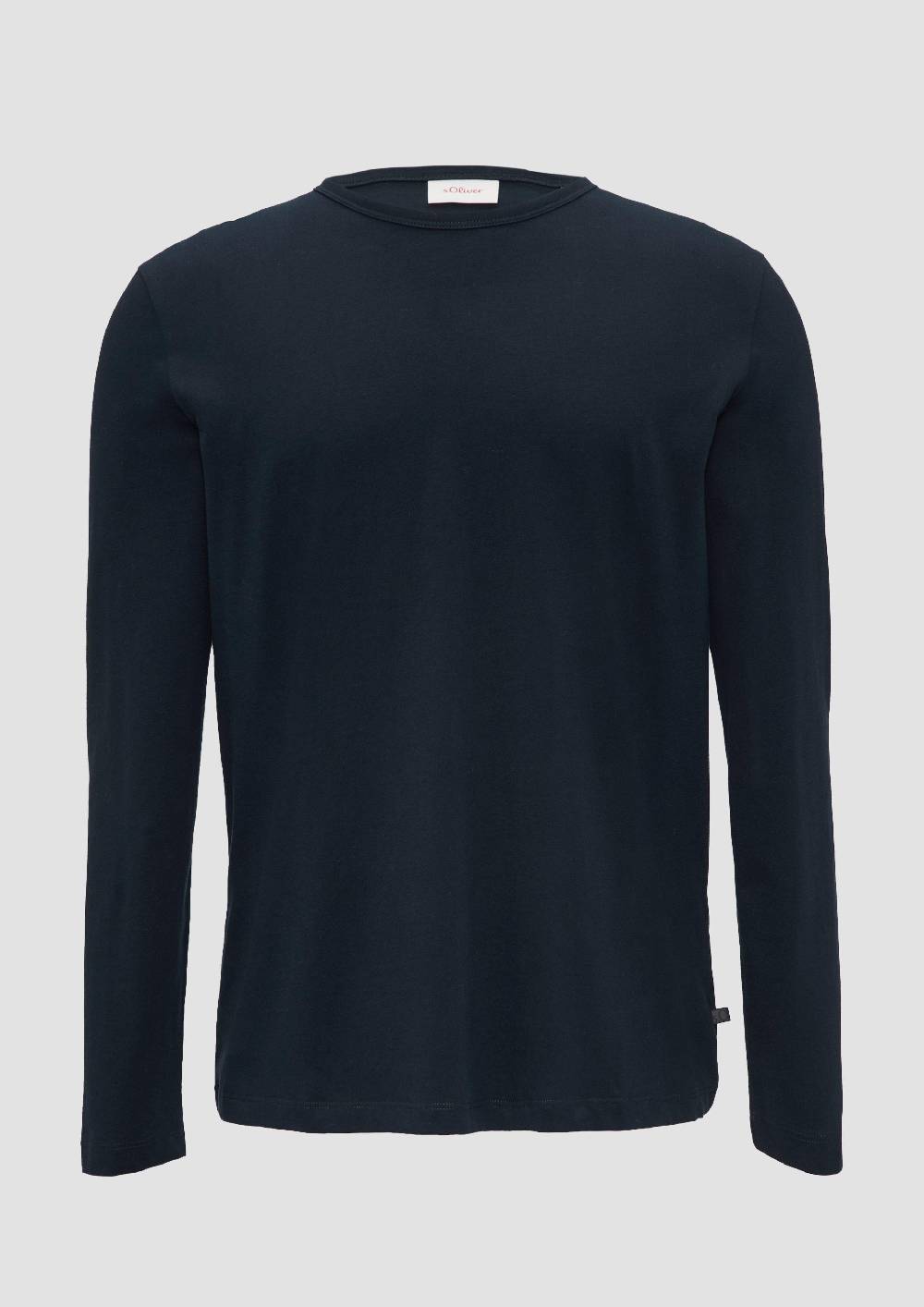 s.Oliver Softes Langarmshirt aus Baumwolljersey Online Shopping