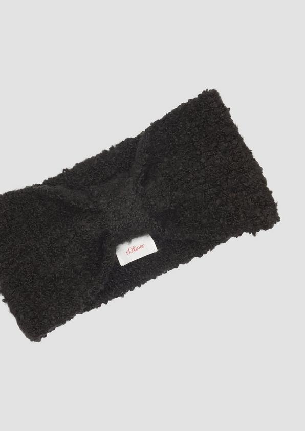 s.Oliver Gestricktes Stirnband aus Bouclé Weihnachtsangebot