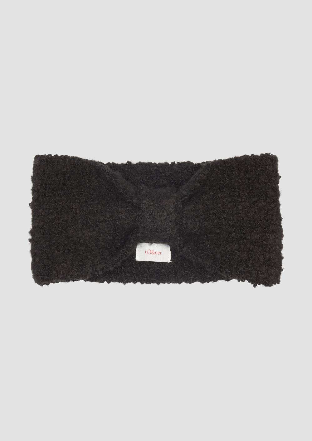 s.Oliver Gestricktes Stirnband aus Bouclé Weihnachtsangebot