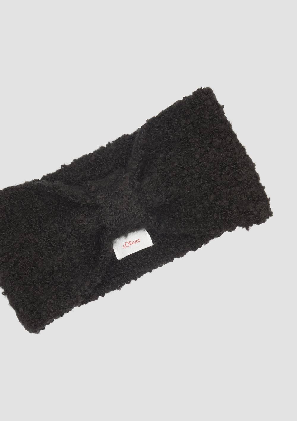 s.Oliver Gestricktes Stirnband aus Bouclé Weihnachtsangebot