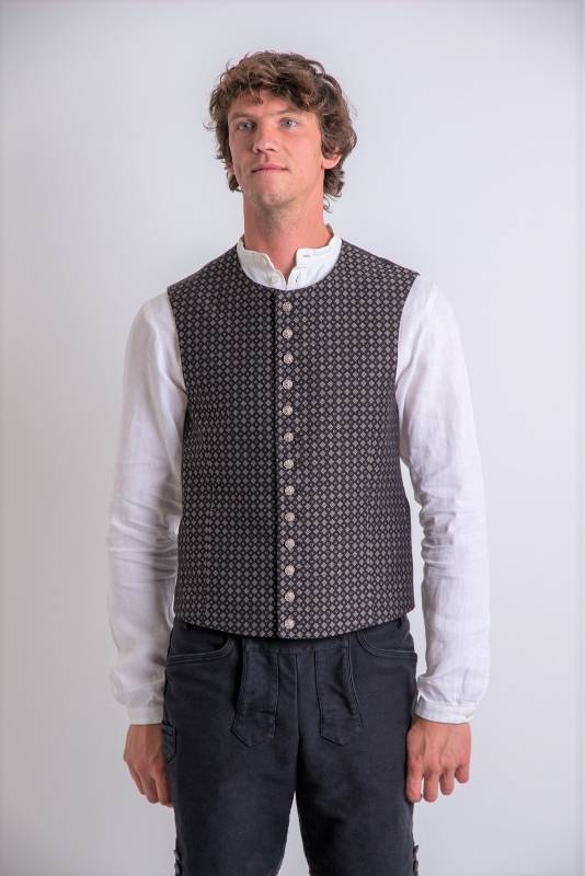 Rockmacherin Karl schwarz gemustert Flash Sale