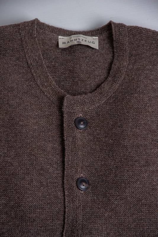 Rockmacherin Wolf Herren-Strickjacke Lagerräumung