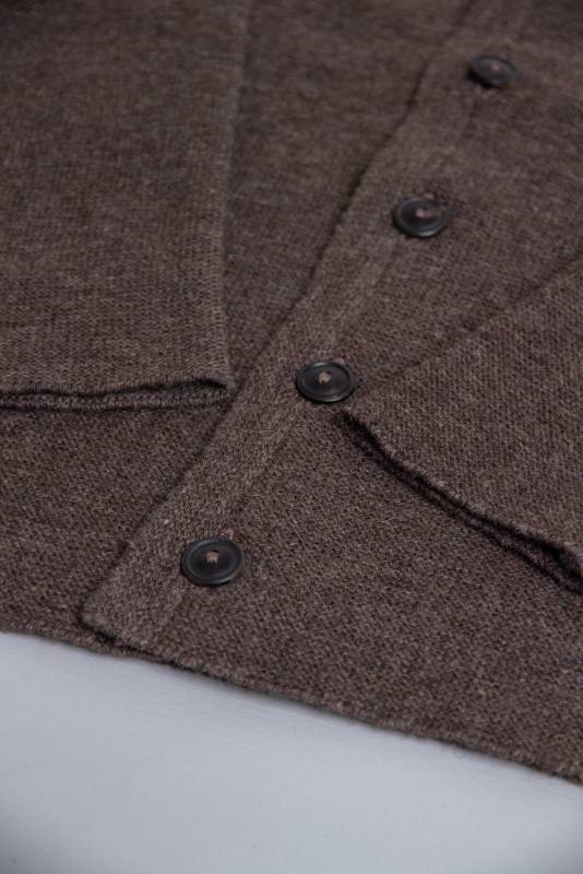 Rockmacherin Wolf Herren-Strickjacke Lagerräumung