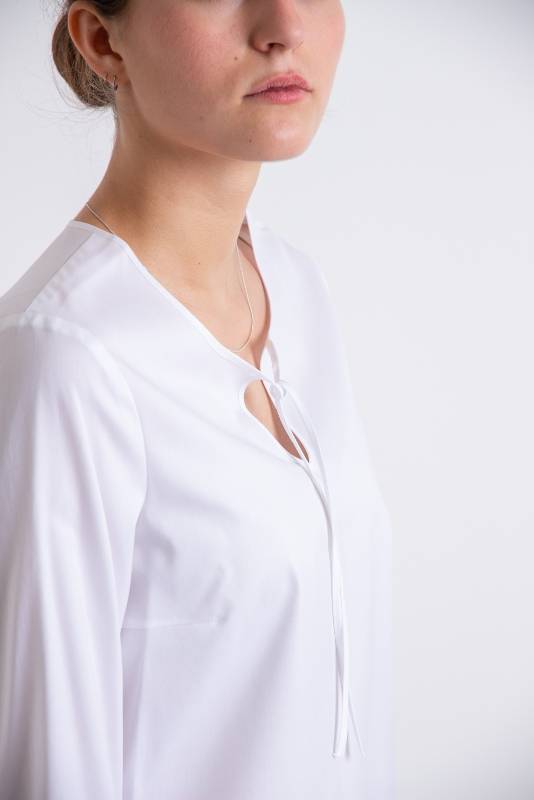 Rockmacherin Susi Bluse Halbarm mit Kellerfalten Begrenzte Freigabe