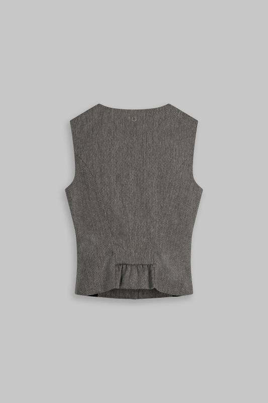 Rockmacherin Nanni Dobler Trachtenweste aus elastischem Baumwoll-Jacquard mit Baumwollfutter Kostenloser Versand