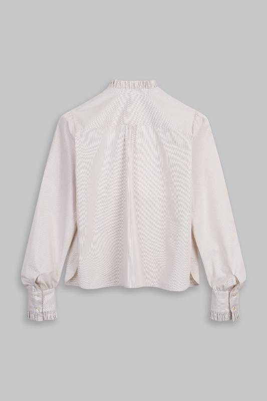 Rockmacherin Susanna Damen-Trachtenbluse mit Rüschen und modernem Ärmelschnitt Flash Sale