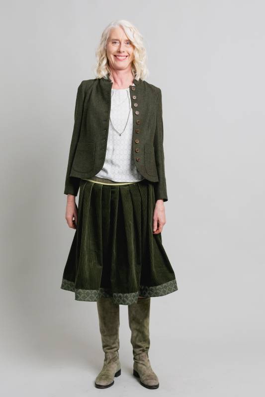 Rockmacherin Kofel Trachtenjacke mit Schösschen Blitzangebot