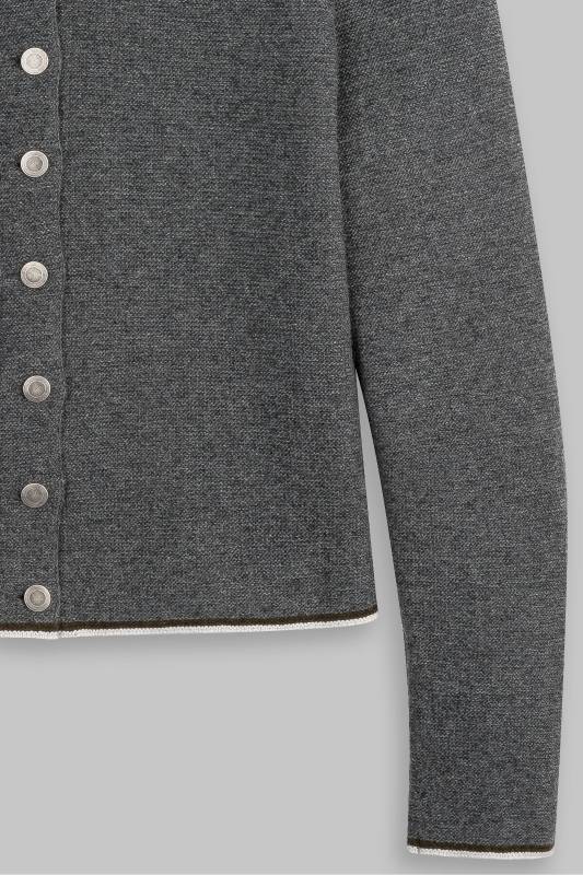 Rockmacherin Florentine Trachtenstrickjacke mit Stehkragen Tägliche Deals