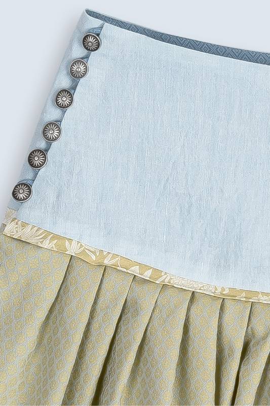 Rockmacherin Sonnastroi Trachtenrock mit Passe aus feinem Baumwolljacquard VIP-Rabatte