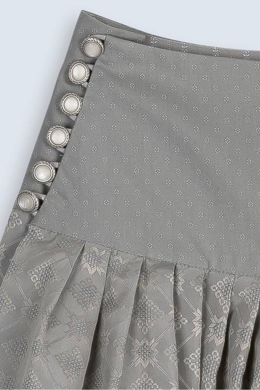Rockmacherin Bierfuizl Damen-Trachtenrock mit Passe und edel leicht schimmenden Jacquard Neueste Stile