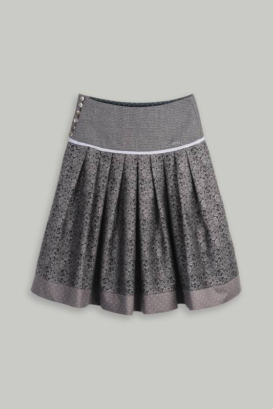 Rockmacherin Tähstund Trachtenrock mit edlem Wolljacquard zollfrei