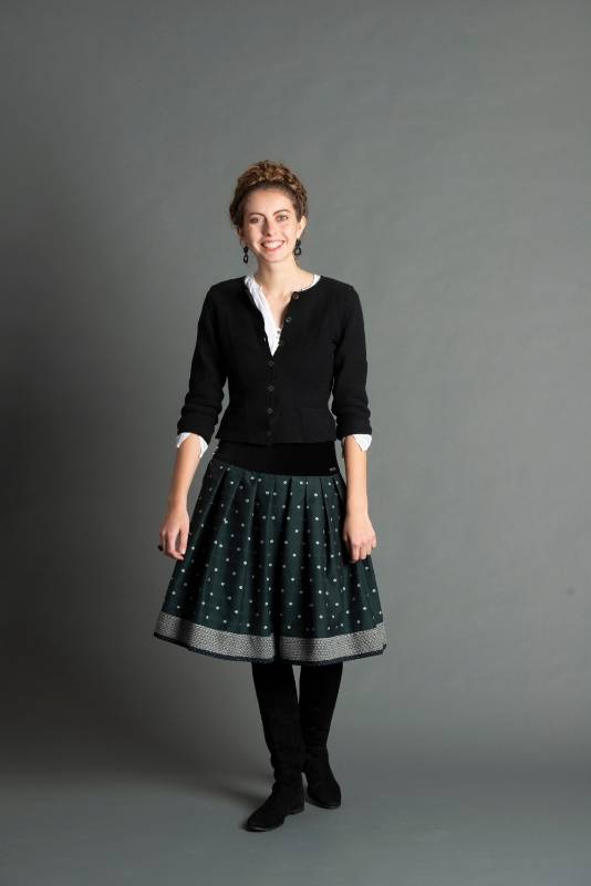 Rockmacherin Sternaglanz schwarz-weiß Online Shopping