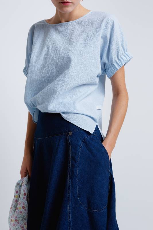 Rockmacherin Oana Damen-Bluse im Kimono-Stil Cyber Monday