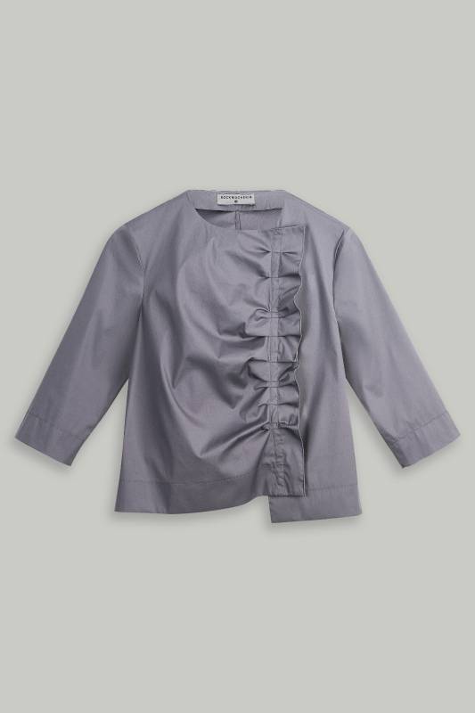 Rockmacherin Lara Trachtenbluse mit asymetrischer Rüsche Exklusive Angebote