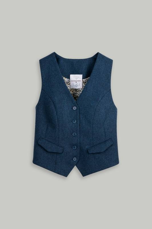 Rockmacherin Resal Damenweste klassich aus feiner Wolle Neueste Stile