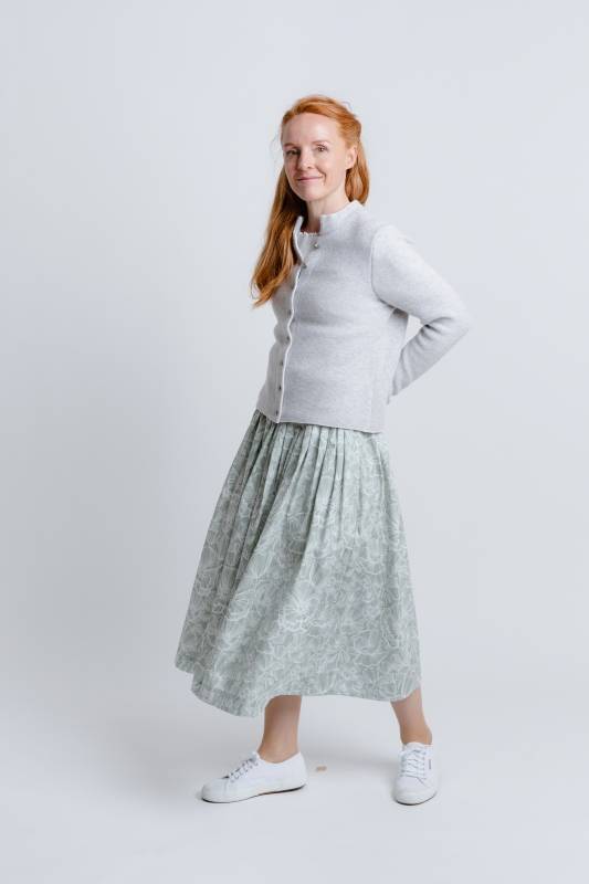 Rockmacherin Florentine Trachten-Strickjacke mit Stehkragen aus Merinowolle Clearance-Verkauf