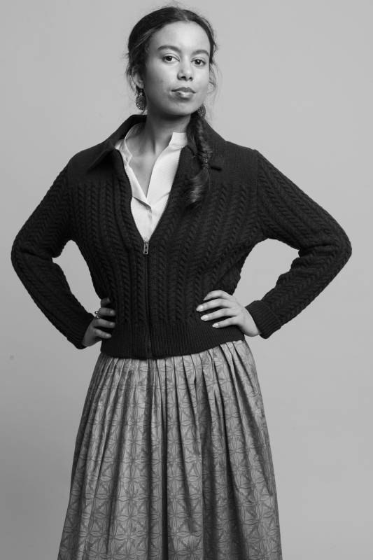 Rockmacherin Nelly Strickjacke Im Verkauf