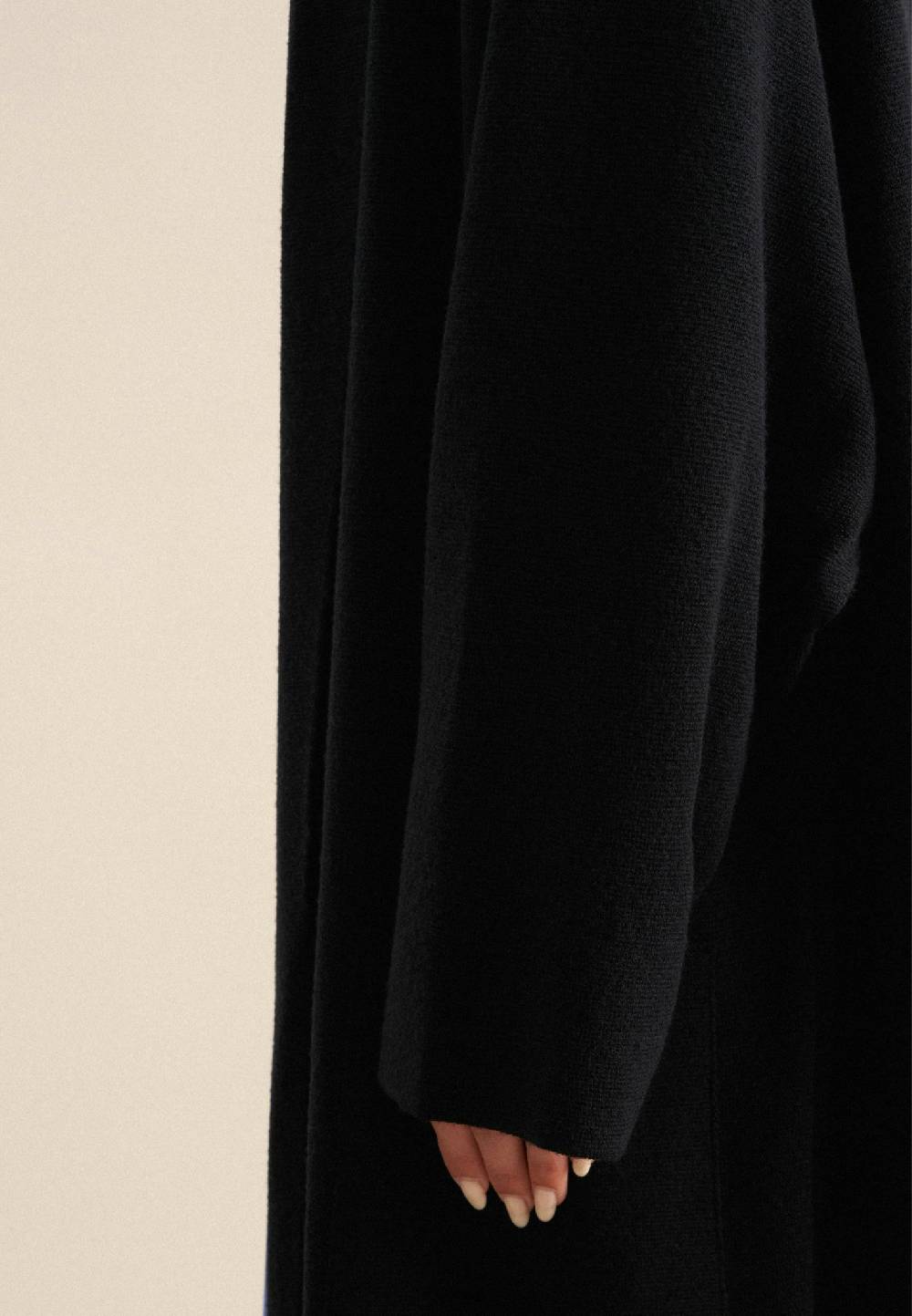 Seidensticker Schalkragen Strick-Jacke Oversized 100% Wolle Angebote