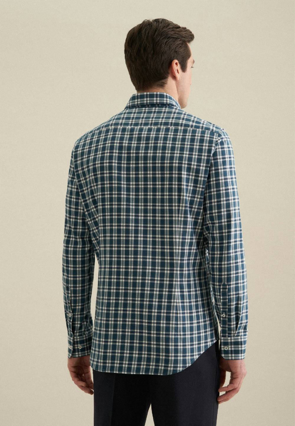 Seidensticker Flanell Flanellhemd in Slim mit Button-Down-Kragen Muttertagsangebot