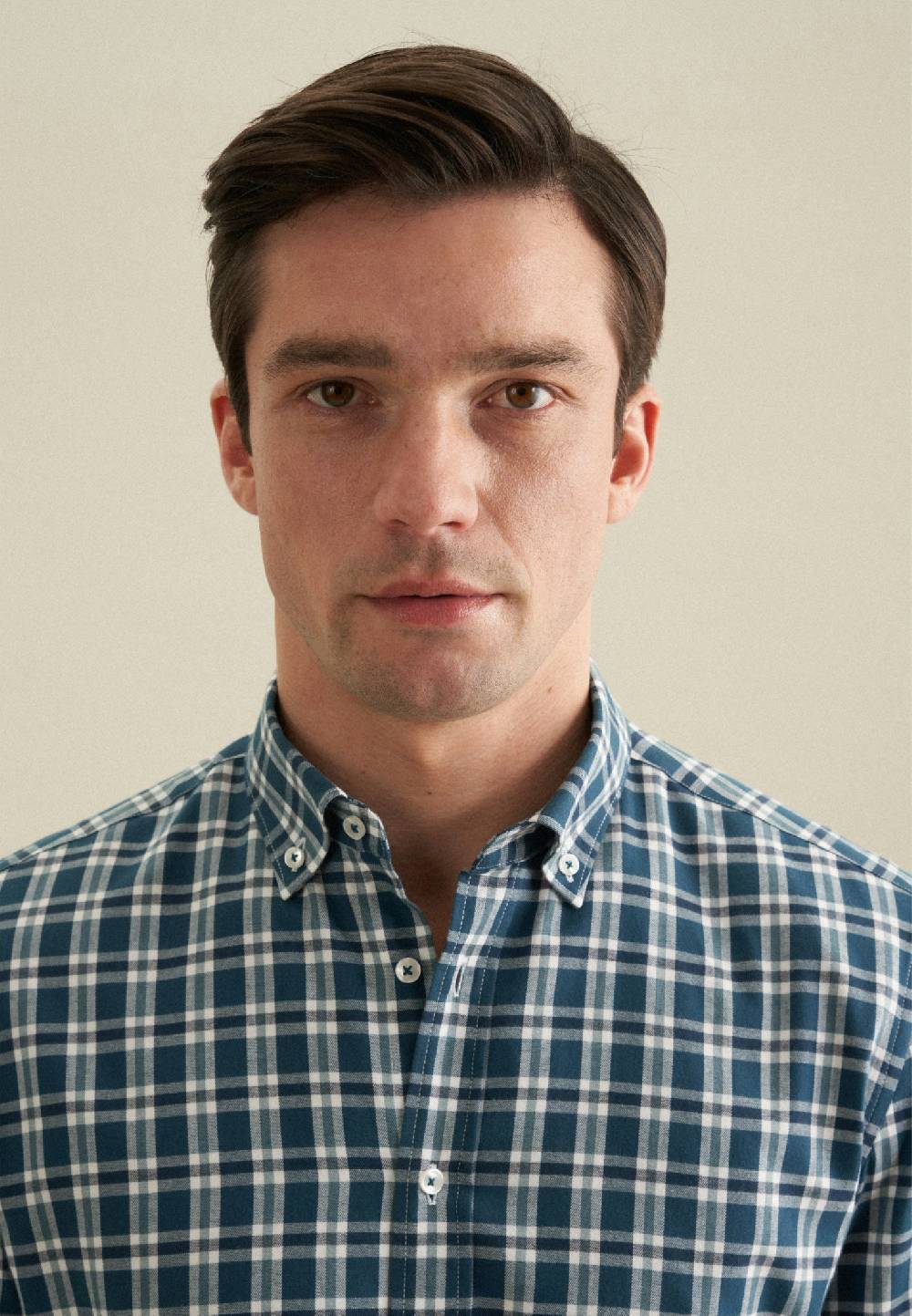 Seidensticker Flanell Flanellhemd in Slim mit Button-Down-Kragen Muttertagsangebot