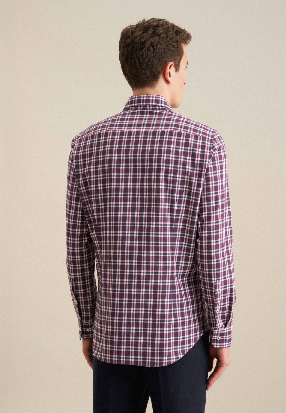 Seidensticker Flanell Flanellhemd in Slim mit Button-Down-Kragen Vatertagsangebot